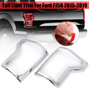 Car Exterior Accessories Pair ABS Rear Tail Light Lamp Frame Cover Trims fo