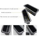 2 Pcs Black Front Door Container Side Storage Box Handle Armrest Phone Cont