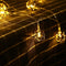 KCASA 10 LED Metal Polygon String Lights LED Fairy Lights for Festival Christmas Decoration