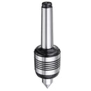 MT2 0.02 Inch Accuracy Steel Lathe Live Center Taper Tool Triple Bearing