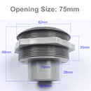 60/75mm Round Air Outlet Vent For RV Bus Boat Yacht Air Conditioner Replacement Accessories