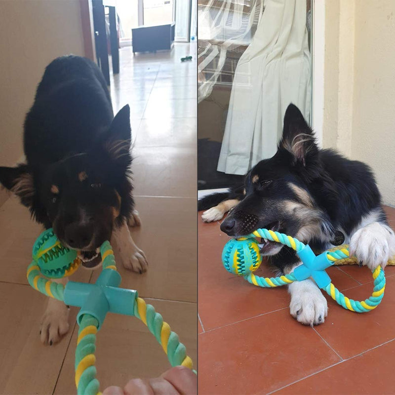 Durable Dog Chew Toys Bone Shape Extra Large Dog Toys with Convex Design St