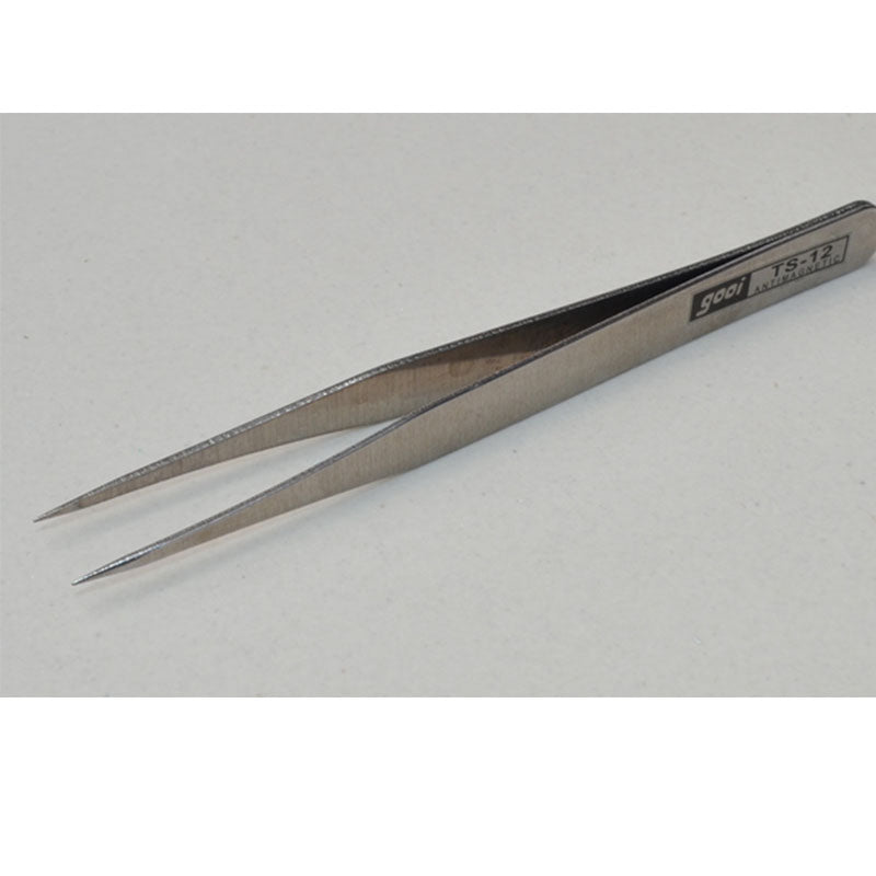 Stainless Steel Elbow Tip Clamp Handmade DIY Gadget Tweezers Clips Mobile Repair Tools