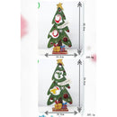Wooden Christmas Trees Decor Ornaments Festival Party Xmas Tree Home Table  V7Q6