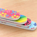 50Pcs Colorful Sanding Nail Art Files Buffer Block Manicure Tools Cleaner Polish Gel Remove