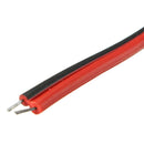 50PCS LUSTREON DC12V Female Power Supply Jack Connector Cable Plug Cord Wire 5.5mm x 2.1mm