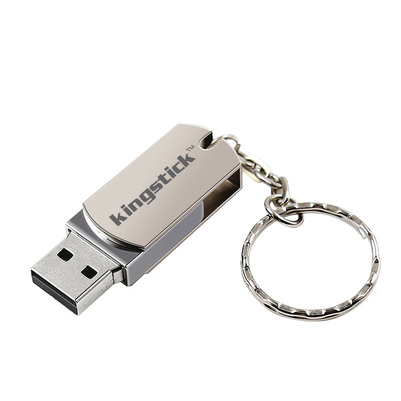 Kingstick Portable Metal USB Flash Drive Pendrive 64GB 32GB 128G Pen Drive Mini USB Stick Flash USB 128GB Memory Stick Flash Disk U Disk