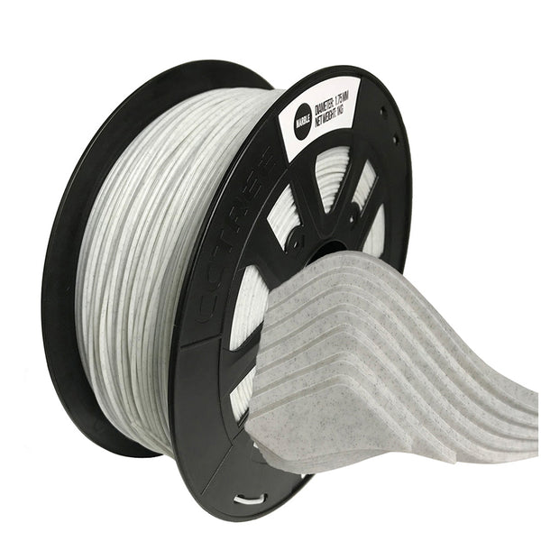 CCTREE 1.75mm 1KG/Roll Marble Color PLA Filament for Creality/TEVO/Anet 3D Printer