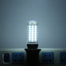 E14 E27 7W 72 SMD 5730 Warm White Pure White LED Corn Light  Bulb for Home Decoration AC220V