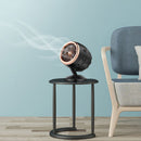 KCASA FCSY-380 USB Creative Hawkeye Turbo Fan Mini Fan Double-blade Fan Air Cooler Two Speed Control Cooling Fan