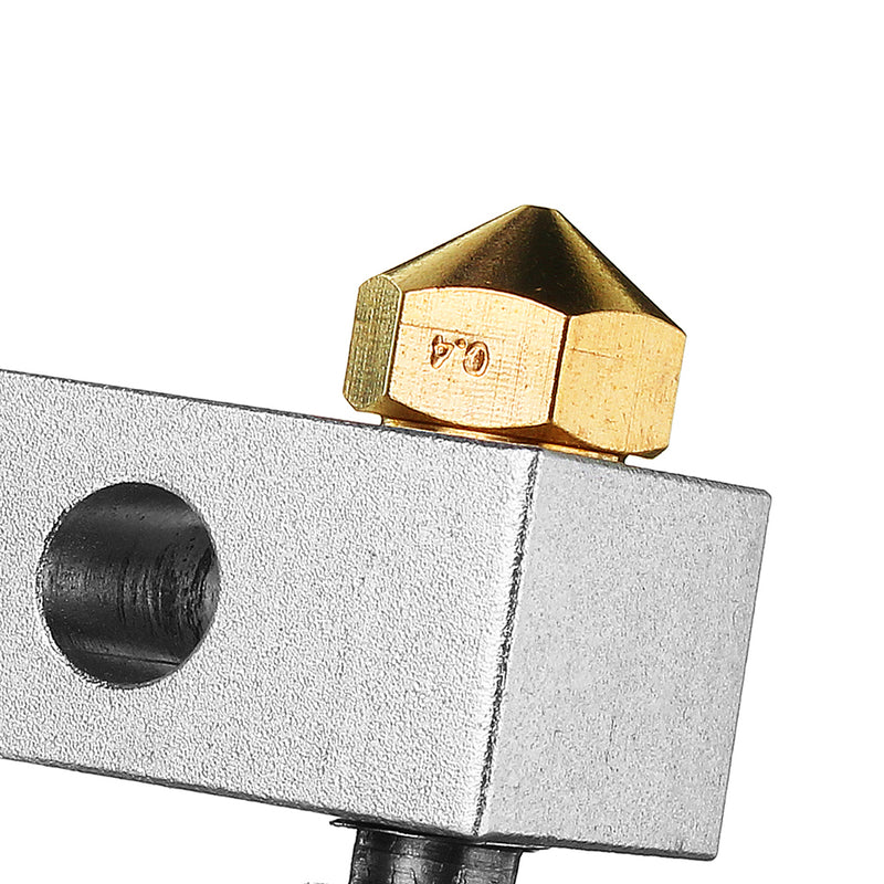 Aluminum Alloy MK8 M6 Thread Extruder Extrusion Head Built-in Teflon Tube For 1.75mm Filament DIY 3D Printer Part