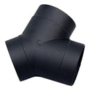 75Mm Plastic Y Piece Air Ducting Outlet Exhaust Pipe Connector for Air Crud