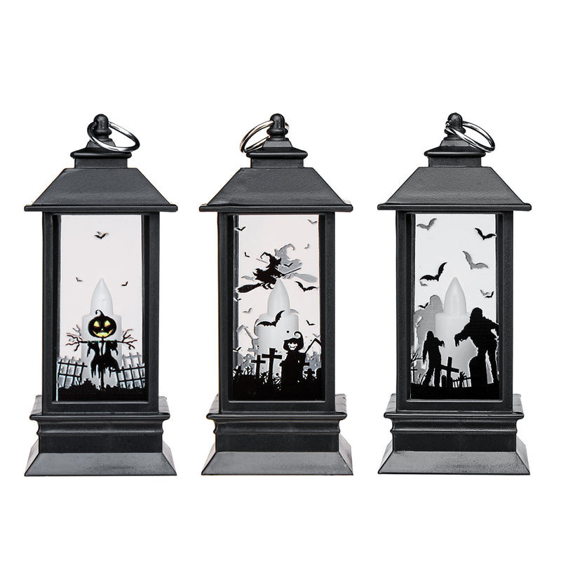 Hallowen Flame Lamp Electronic LED Candle Light Party Decorations