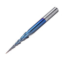 Drillpro NACO-blue R0.25/ R0.5/ R0.75/ R1.0 *20.5*D4*50 2 Flutes Ball Nose Milling Cutter