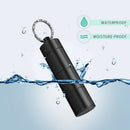 Portable Pill Cases, Metal Pocket Pill Boxes Keychain for Purse for Travel,