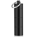 Portable Pill Cases, Metal Pocket Pill Boxes Keychain for Purse for Travel,