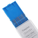 10Pcs WL15 1.0x150mm TIG Welding Tungsten Electrodes Golden Tip Rods Set