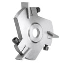 75mm Wood Carving Disc Grinder Disc Woodworking Detachable 3 Blade Root Milling Cutter