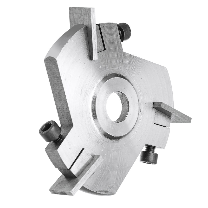 75mm Wood Carving Disc Grinder Disc Woodworking Detachable 3 Blade Root Milling Cutter