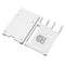 Ultra-thin Silver Aluminum Alloy CNC Case Portable Box Support GPIO Ribbon Cable For Raspberry Pi 3