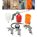 5-piece Set Of Pneumatic Sprayer Paint Tool Spraying Spray G un Set