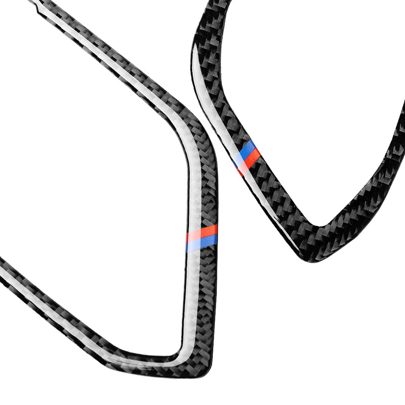 4PCS Carbon Fiber Car Door Handle Cover Trim Fit for BMW 3 Series G20 G28 3