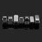 7Pcs/ Pack Black Lodestone Magnetite Tumbled Stone Wicca Reiki Crystal Healing 18 Decorations