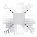 20W-100W DIY Heatsink Aluminium Radiator Cooling for COB LED Chip
