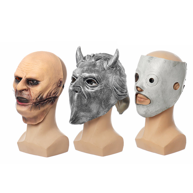 Slipknot Joey Mask Halloween Party Horror Movie Theme Mask Scary Ghost Cosplay Prank Prop For Costume Carnival Mask