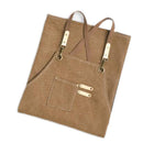 Khaki Fashion Denim Canvas Wear Apron / Painting / Hairdressing / Barista R