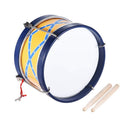 Drum Colorful Snare Drum Musical Percussion Instrument Kit with Drumsticks