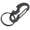 D-type Carabiner Snap Keyfob Hook Keychain Hanging Buckle EDC Tool