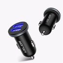 Uslion 2.1A LED Lighting Dual USB Quick Charging USB Car Charger For iPhone XS 11 Pro Huawei P30 Pro Mate 30 5G Xiaomi Mi9 9Pro Redmi K20 Pro K30 S10+ Note