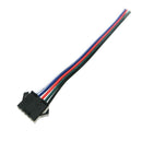 5 Pins Female Male One End Wire Connector for RGBW LED Strip Light