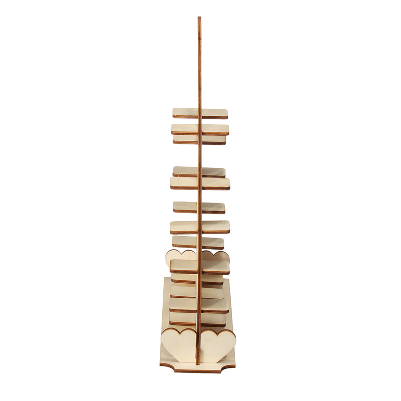 DIY Chocolate Creative Wooden Display Candy Stand Dessert Rack for Wedding or Party Decorations