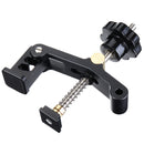 Drillpro Aluminum Alloy Woodworking Adujust Foot Quick Acting Hold Down Clamp T-Slot T-Track Miter Track Clamp Set