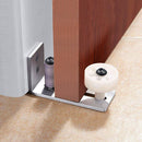 Barn Door Floor Guide Stainless Steel Wall Mounted Stay Barn Door Roller Gu L2I3