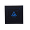 310x310x0.5mm Blue Frosted Heated Bed Sticker Build Plate Tape 1:1 With Wire Frame For 3D Printer