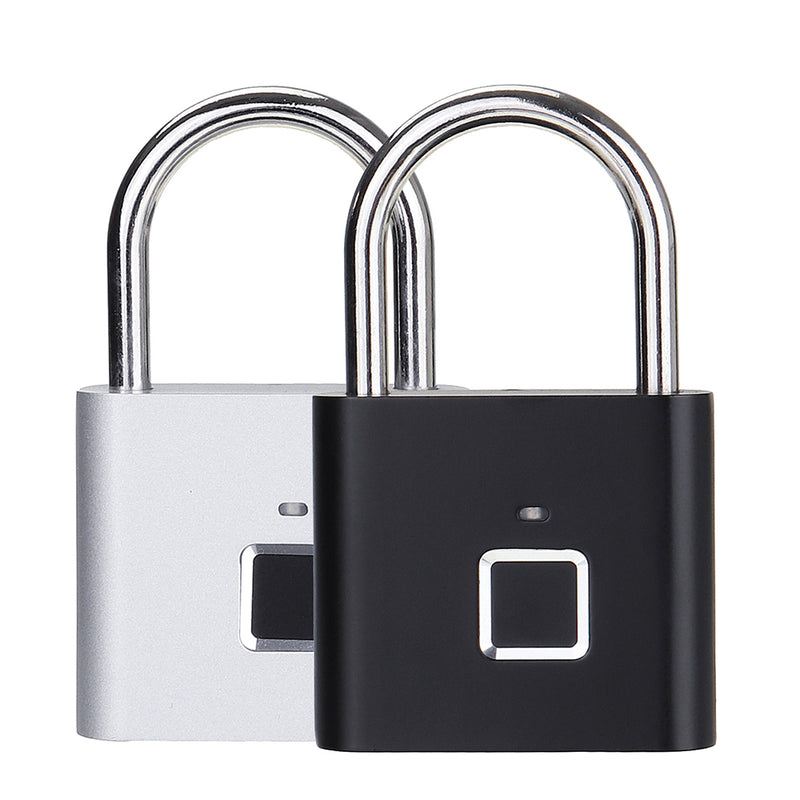 Stainless Steel Smart Fingerprint Lock Electronic Security Drawer Lock Locker w/ 10/40 Fingerprint Groups