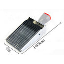 Multipurpose 15 Digit Alphabet Rolling Rubber Stamp English Letter Number E