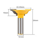 3Pcs 12mm Shank Entry Interior Tenon Door Router Bit Set Matched R&S Router