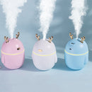 Lovely Deer Air Humidifier USB Ultrasonic Cool Mist Maker Fogger LED Light