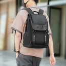 Mazzy Star MS_6812 Laptop Backpack Waterproof USB Charging Business Bag Unisex Black Travel Backpack for 15.6 inch Laptops