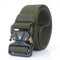 ENNIU W43S 125cm 4.3cm Military Tactical Belt Heavy Duty Punch Free Nylon Waist Belt Adjustable Durable Casual Belt