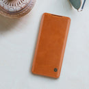NILLKIN Flip Shockproof with Card Slot Holder Full Cover PU Leather Vintage Protective Case for Samsung Galaxy S20 Ultra