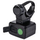 WOSAW BCD-007 2400LM 2-XPE LED 360 Rotatable 5Modes USB Rechargeable IPX5 Waterproof Bike Front Light Bicycle Handlebar Lights Outdoor Riding Lights