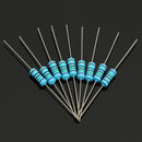 500pcs 50 Value 1Ohm-1M 1W (1 Watt) Metal Film Resistor Assortment Kit