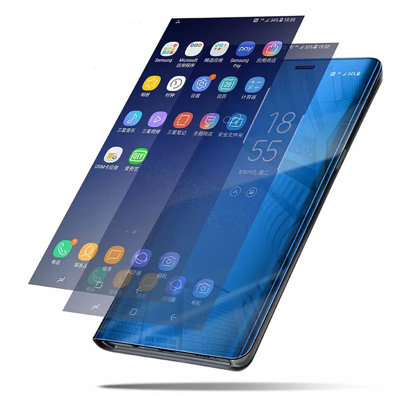 Bakeey Mirror View Smart Sleep Kickstand Flip Protective Case For Samsung Galaxy A40 2019
