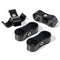 4pcs 13MM AN -6 SS Braided Tubing Clip Hose Clamp Fitting Adapter