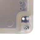Plastic Waterproof Electronic Project Box Clear Enclosure Cover Electronic Project Case 120*120*90mm